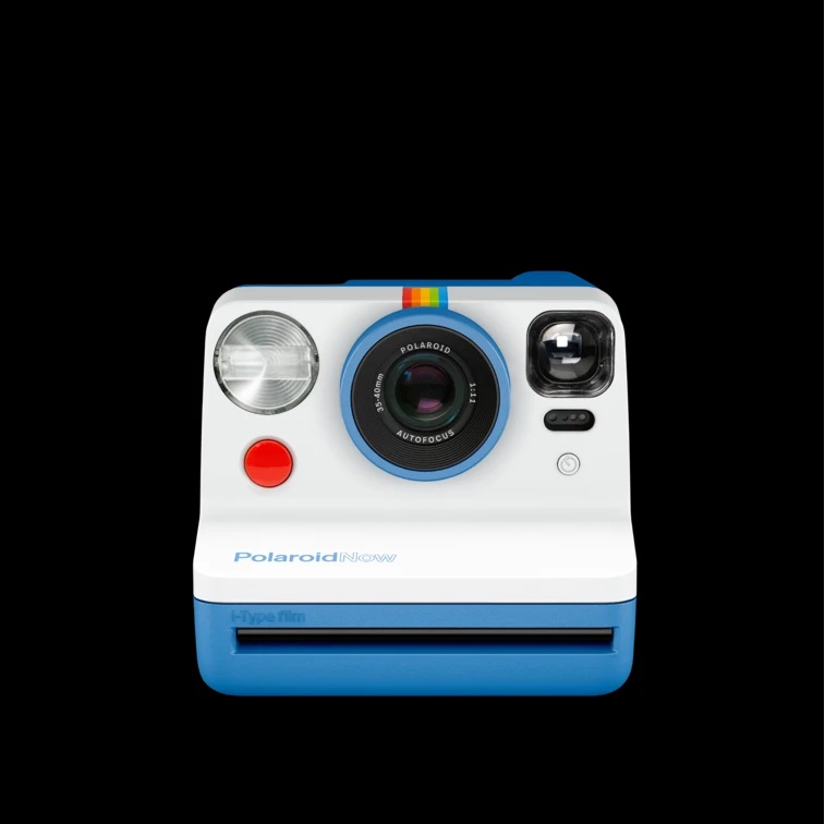 Polaroid Now analóg instant fényképezőgép, kék